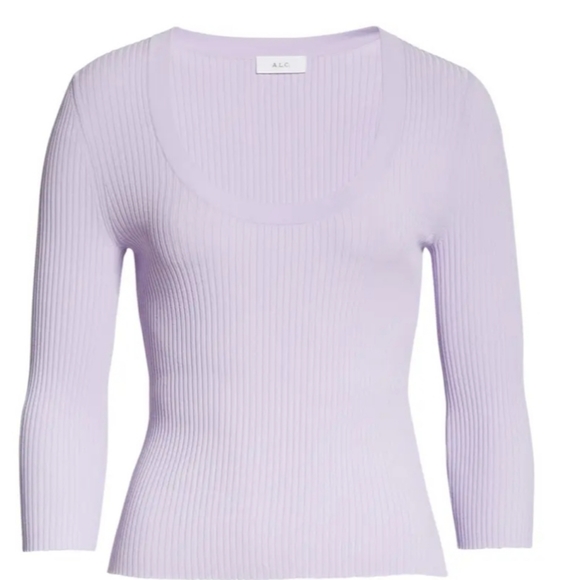 ALC Brandon Ribbed Top - Picture 3 of 13